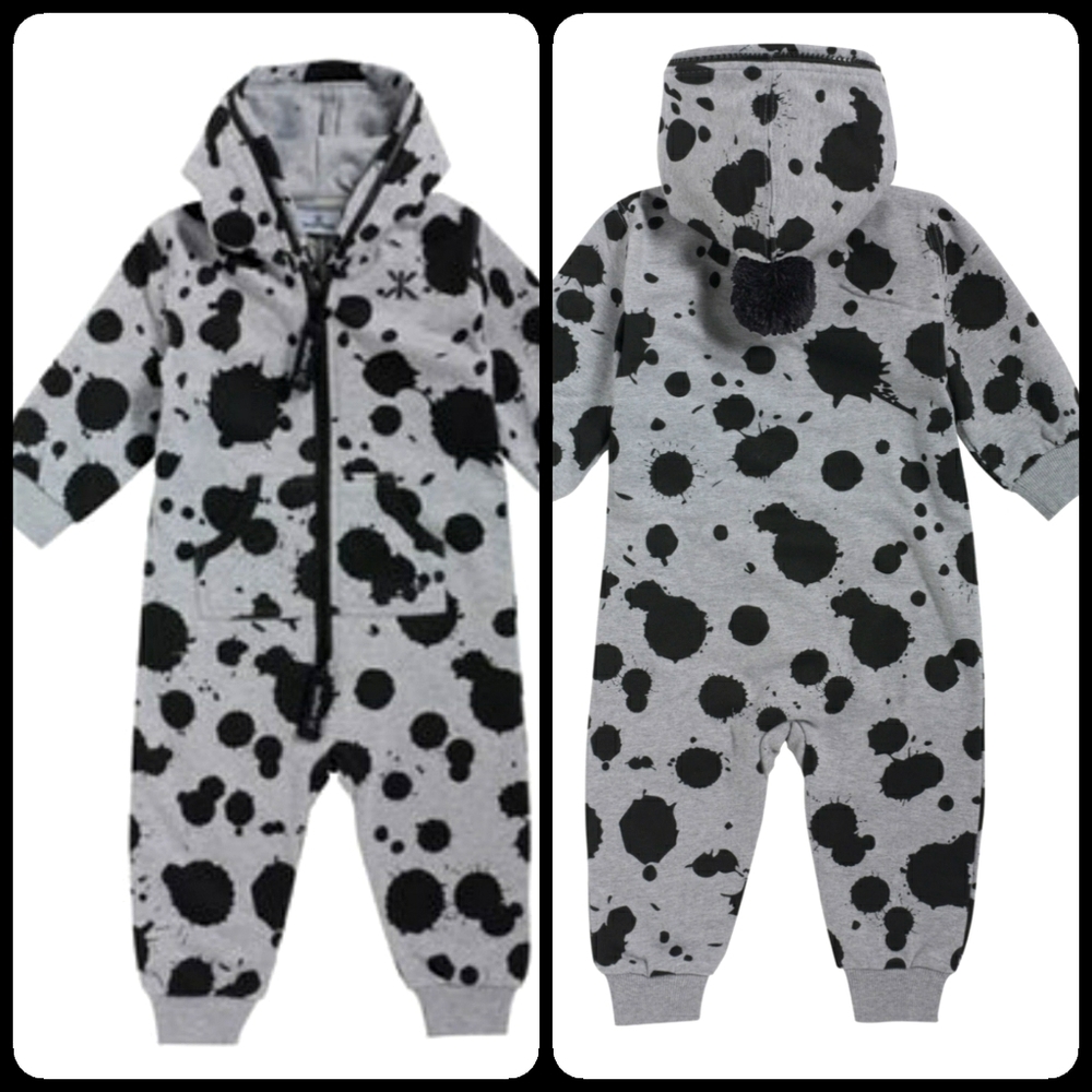 Unisex Onepiece Brand Jumpsuit